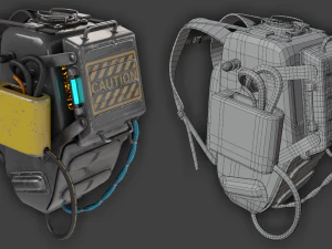 बस्ता 3D मॉडल