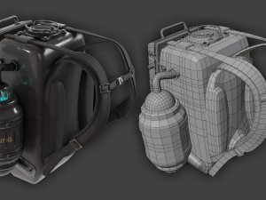 Knapsack 3D मॉडल
