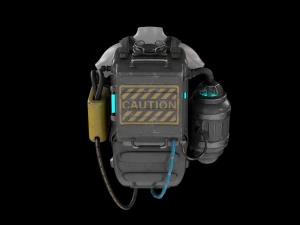 बस्ता 3D मॉडल