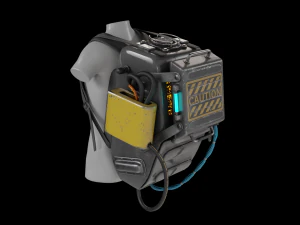 बस्ता 3D मॉडल