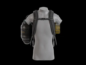 बस्ता 3D मॉडल