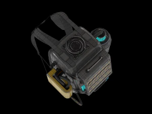 बस्ता 3D मॉडल