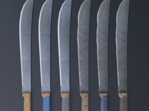 Machete 3D मॉडल
