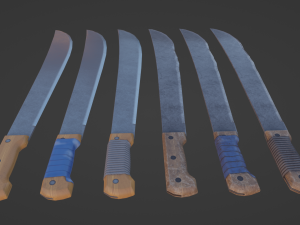 Machete 3D Модель