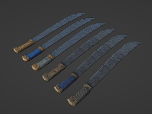 Machete 3D Модель