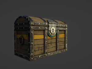 Drop container 3D Model