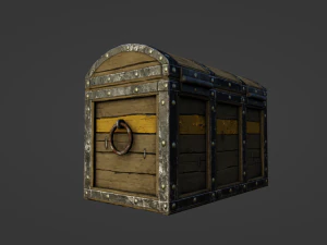 Drop container 3D Model