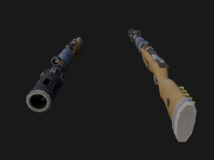 Rifle Modello 3D