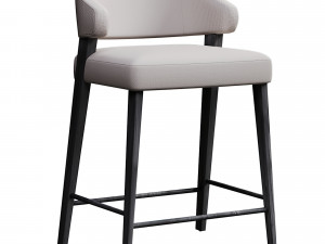 CAHN COUNTER STOOL Model 3D