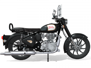 Royal enfield classic 350 with Windshield 3D-Modell