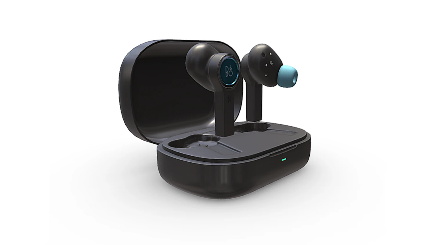Wireless Charging Earbuds - Beoplay EX 3D Model .c4d .max .obj .3ds .fbx .stl .blend