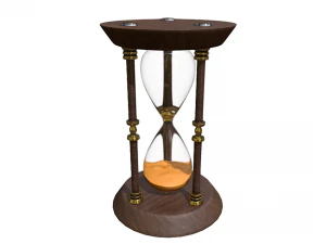 Clessidra di sabbia Modello 3D