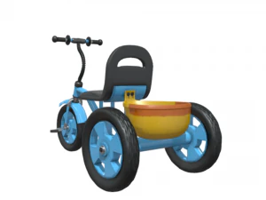 Child Tricycle 3D Model