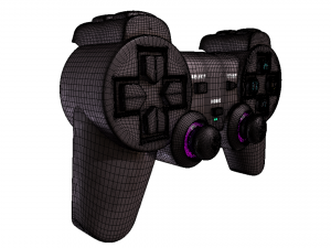 Gaming Controller Joystick 3D Model
