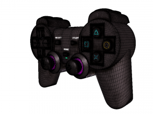 Gaming Controller Joystick 3D Model