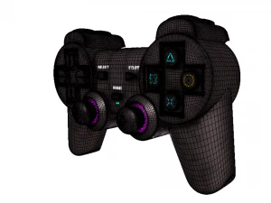 Gaming Controller Joystick 3D Model
