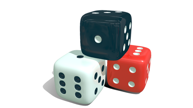 Ludo Game Dices 3D-Modell .c4d .max .obj .3ds .fbx .stl .blend 