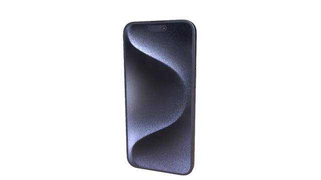 IPhone 15 Pro Max 3D Модель .c4d .max .obj .3ds .fbx .stl .blend 