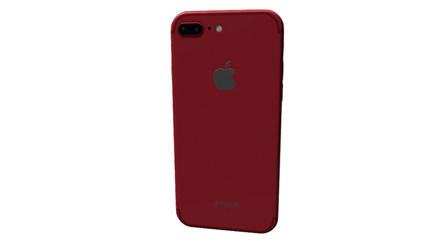 IPhone 7 Plus 3D Model .c4d .max .obj .3ds .fbx .stl .blend 