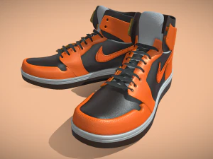 Leather Shoes Modelo 3D