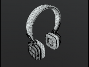 Wireless Headphone Marshall 3D Model