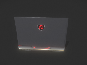 Gaming Laptop MSI Raider GE78HX Modelo 3D