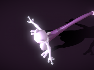 Mewtwo Pokemon 3D Model