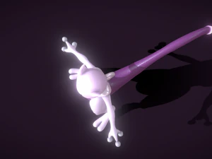 Pokemon Mewtwo Modello 3D