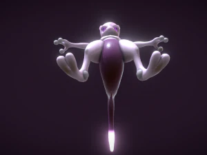 Pokemon Mewtwo Modello 3D
