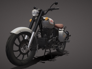 Royal Enfield Classic 350 Motorbike 3D Model
