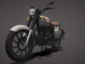 Royal Enfield Classic 350 Motorbike Modelo 3D