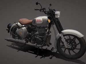 Royal Enfield Classic 350 Motorbike 3D Модель