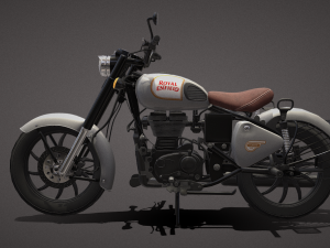 Royal Enfield Classic 350 Motorbike 3D Модель