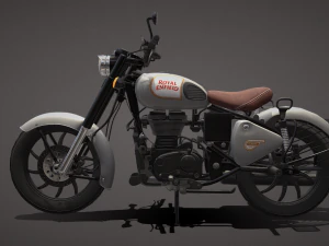 Royal Enfield Classic 350 Motorbike 3D Model