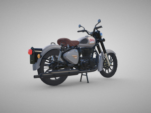 Royal Enfield Classic 350 Motorbike 3D Модель