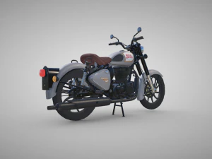 Royal Enfield Classic 350 Motorbike 3D Model