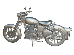 Royal Enfield Classic 350 Motorbike 3D Model