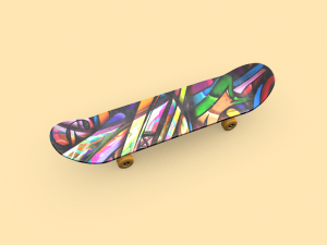 Skateboard 3D Model