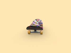 Skateboard 3D Model