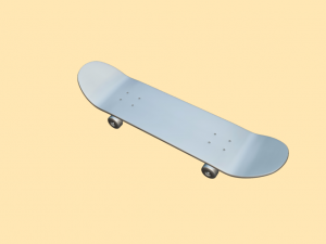Skateboard 3D Model