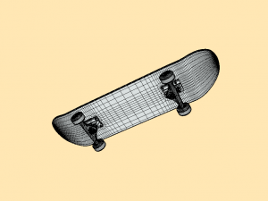 Skateboard 3D Model