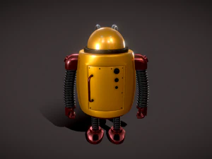 Desenho de rob&ocirc; Modelo 3D
