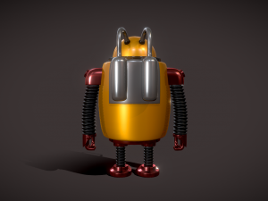 Robot Cartoon 3D 模型