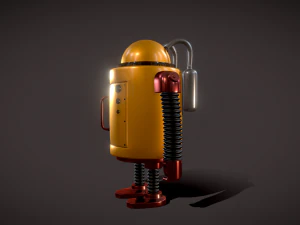 Robot Cartoon 3D Model