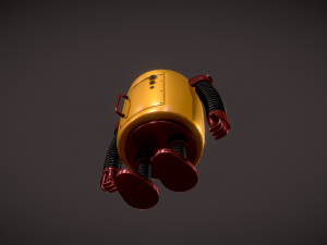 Robot Cartoon 3D 模型
