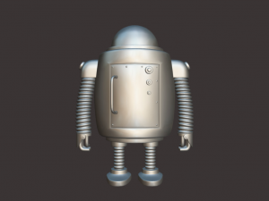 Robot Cartoon 3D 模型