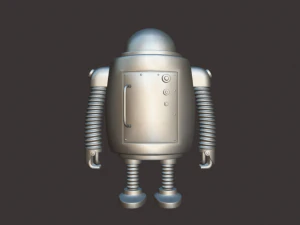 Robot Cartoon 3D Model
