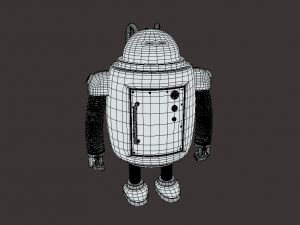Robot Cartoon 3D 模型