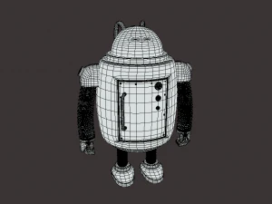 Robot Cartoon 3D Model