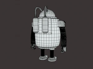 Robot Cartoon 3D Model